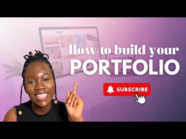 THE PORTFOLIO THAT GOT ME HIRED (free template inside) | How to build an impressive portfolio