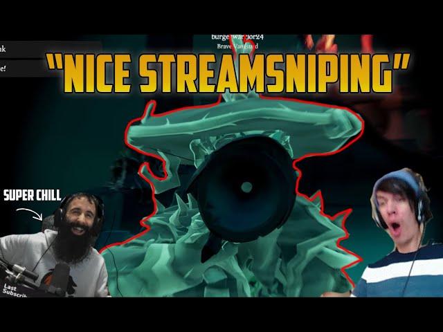 Upset Streamers Call Stream Sniping In Sea of Thieves