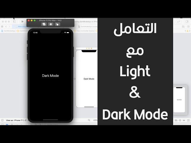 77 - Swift Xcode Supporting Dark Mode