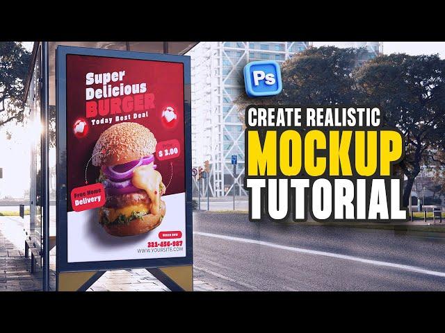 How to Create Realistic Billboard Mockup in Photoshop