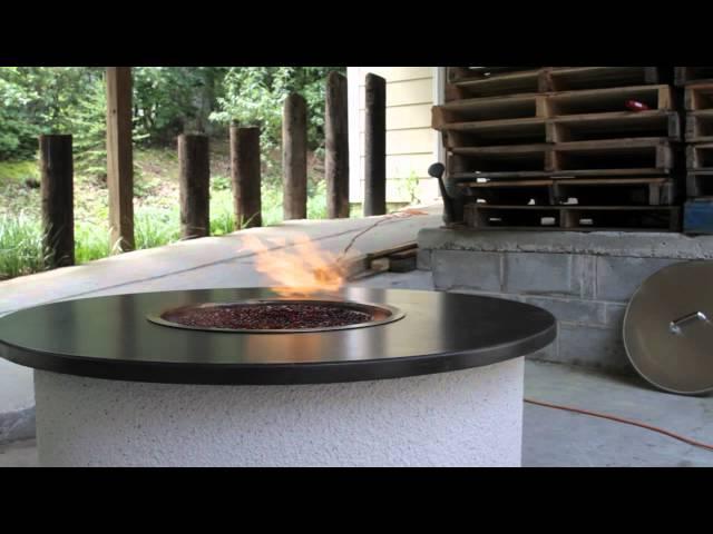 Vulcan Firepit - Ethanol Outdoor Firepit