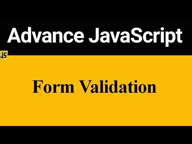 Form Validation in JavaScript (Hindi)