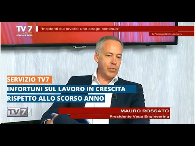 TV7 - Infortuni sul lavoro: sensibilizzare non basta, il fenomeno sta peggiorando | 07.06.2022