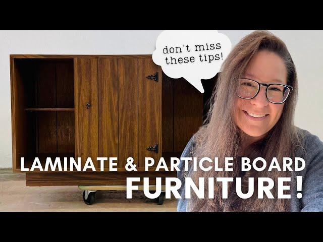 How to Transform LAMINATE & PARTICLE BOARD furniture into a beautiful masterpiece!