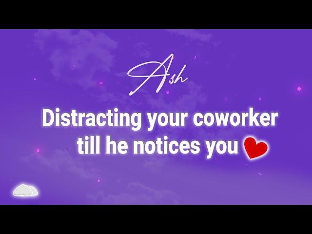 "Hey! need some help?" Distracting your coworker till he notices you | ASMR Boyfriend Roleplay