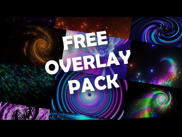 BEST *FREE* OVERLAY PACK | 50+ Overlays | For Every Software | Free Download