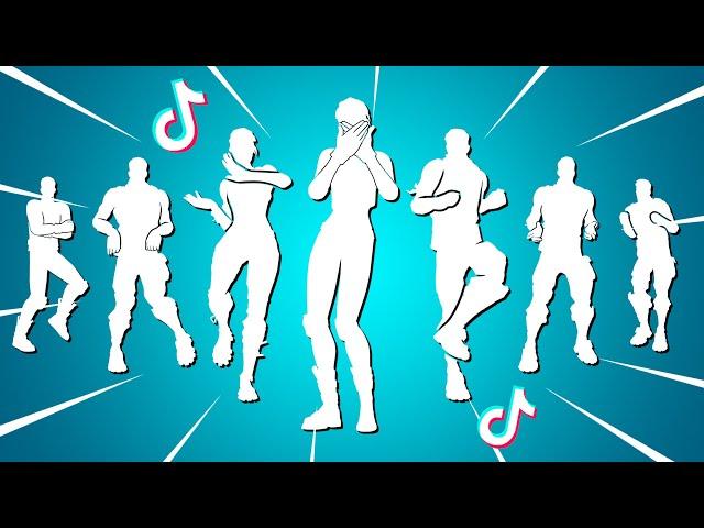 Top 30 TikTok Dances & Emotes in Fortnite! (Hit It, Out West, Starlit)