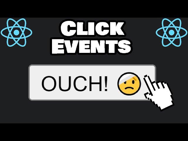 Learn React Click Events 