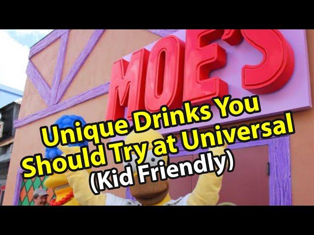 Unique Drinks at Universal Orlando You Really Must Try at Least Once (Part 1 Non-Alcoholic)