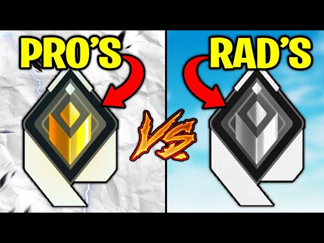 5 Pro Players VS 5 Radiants! - How big is the gap?