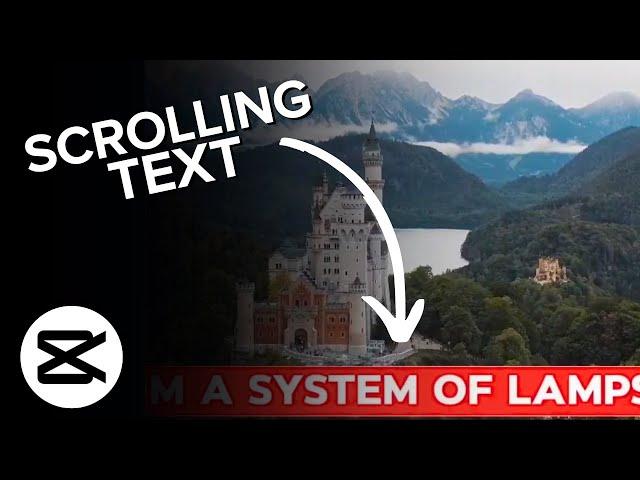 How to Add Scrolling Text in CapCut