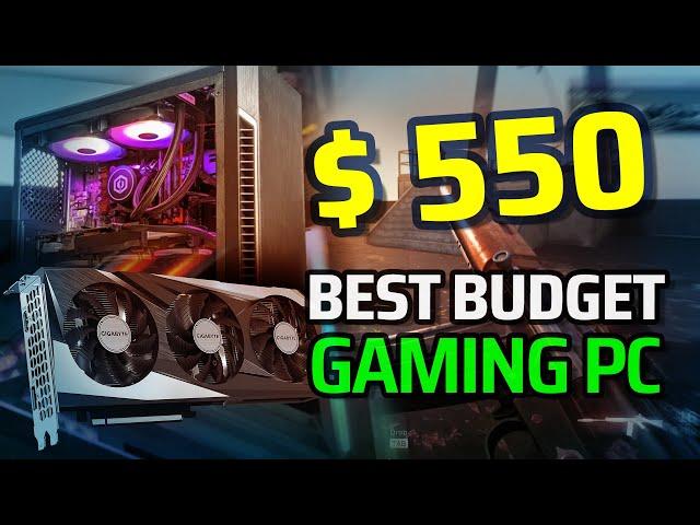 BEST BUDGET Gaming PC in 2022 - $550 + High FPS!!