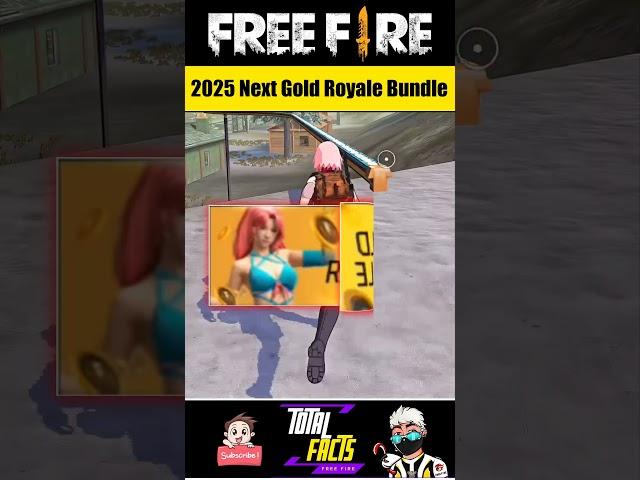 2025 Next Gold Royale Bundle Confirmed 🫰 Free Fire