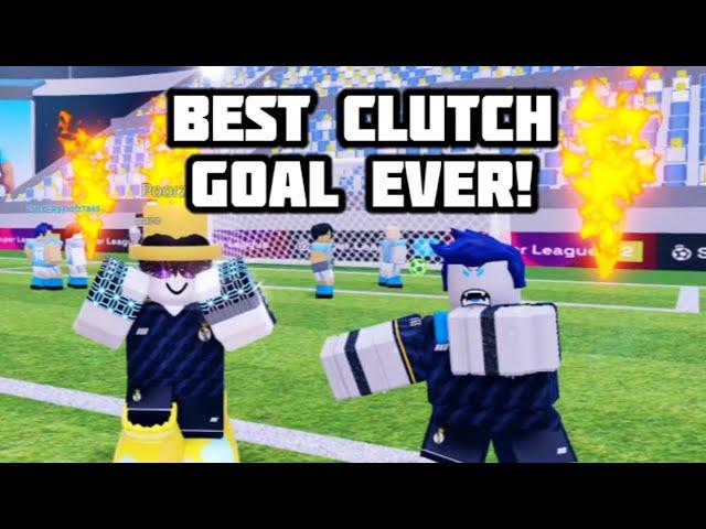 LAST SECOND GOAL TO WIN!!! | Super League Soccer (Roblox)