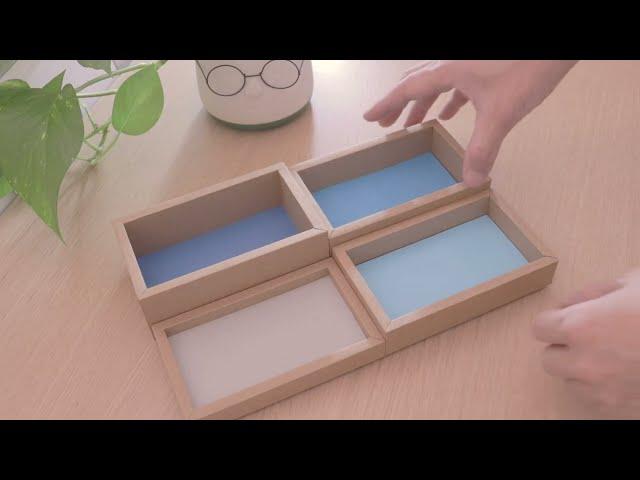 How to make cute Minimal Organizers with cardboard #cardboardcrafts #desktoporganizer #diy