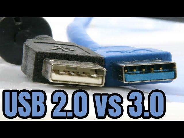 USB 2.0 vs 3.0 - What You Need To Know | Data Transfer Speed & Power Speed