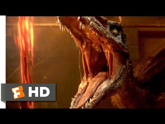 Jurassic World: Fallen Kingdom (2018) - Baryonyx Attack Scene (3/10) | Movieclips