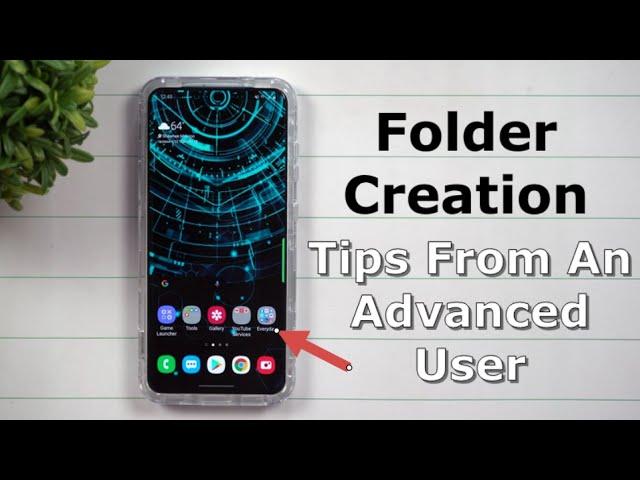 Folder Creation - Tips From An Advanced User
