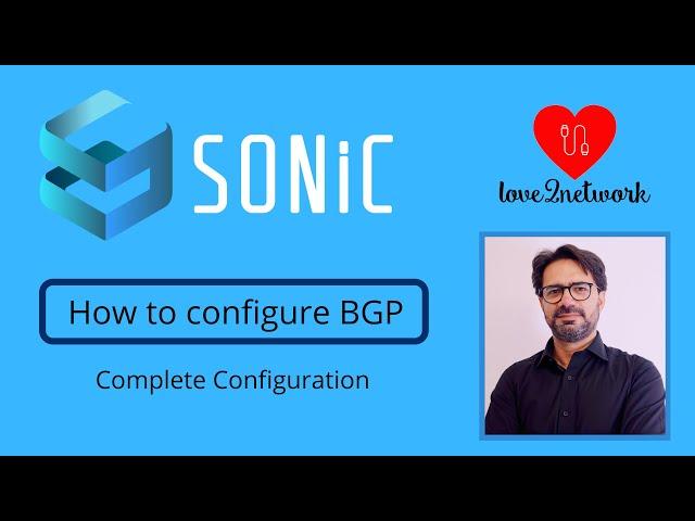 SONiC - Configuring BGP based Underlays