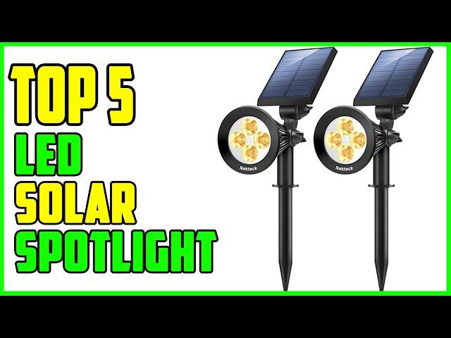 TOP 5 Best LED Solar Spotlight 2023