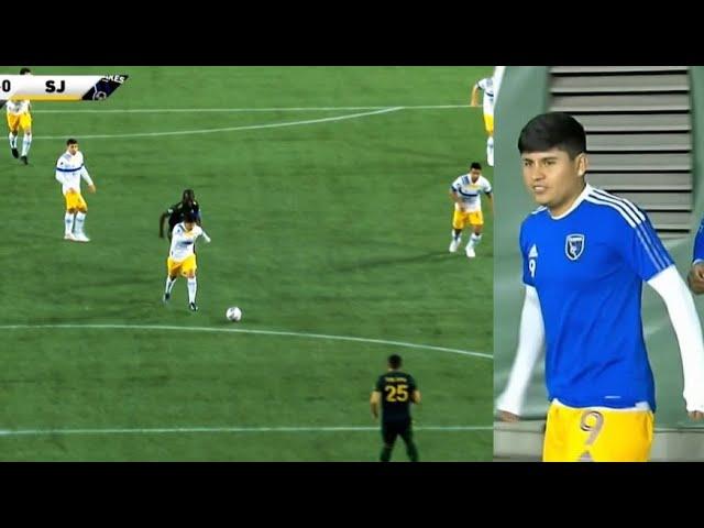 Eduardo Lopez Chofis Medium Line Practically Gol & Aptitude - San Jose Earthquakes 27/10/2021