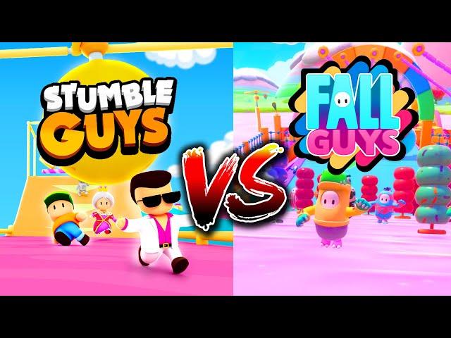 STUMBLE GUYS VS FALL GUYS