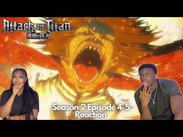 YMIR IS A TITAN!!! ANIME HATER REACTS TO ATTACK ON TITAN SEASON 2 EPISODE 4-5 REACTION