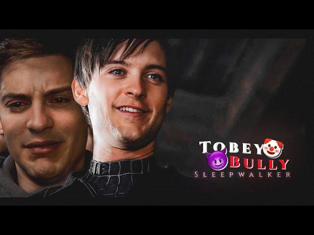 Tobey To Bully Maguire Journey | Sleepwalker Edit | Spiderman Black suit Edit