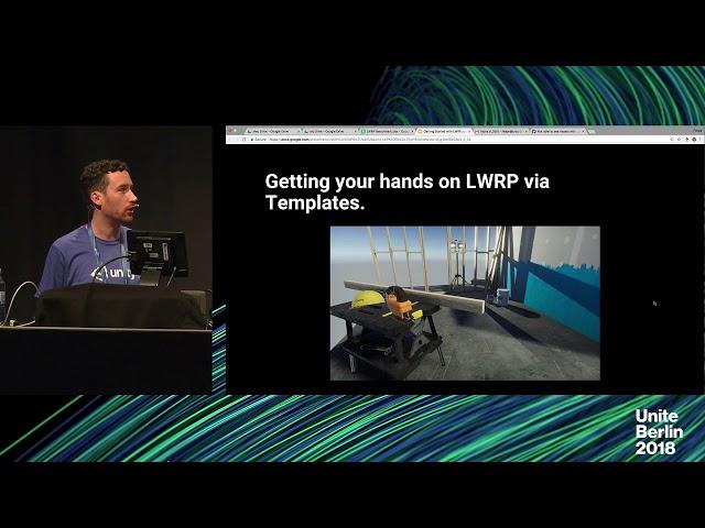 Unite Berlin 2018 - Getting Started with the Lightweight Rendering Pipeline