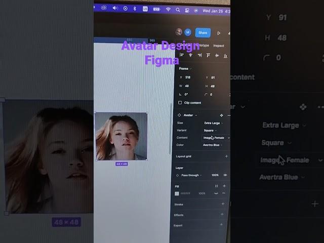 Avatar - Figma #figma #designsystem #uxdesign #uiux #ui #designsystems