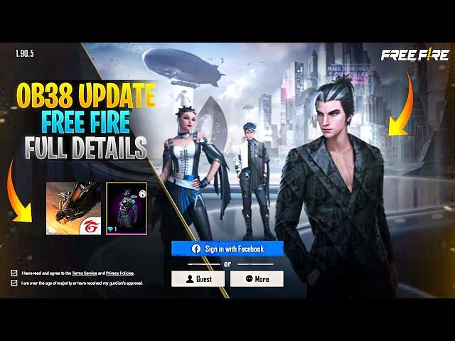 Free Fire OB38 Update Full Details | 11 January New Update Free Fire | FF New Update | Free Fire