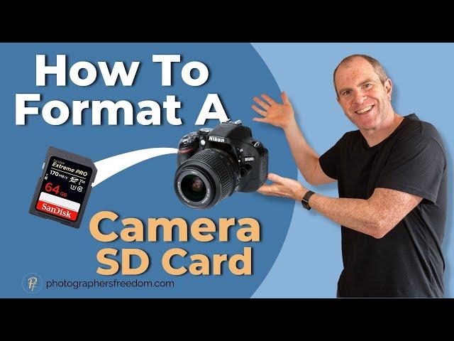 How To Format A Camera SD Card