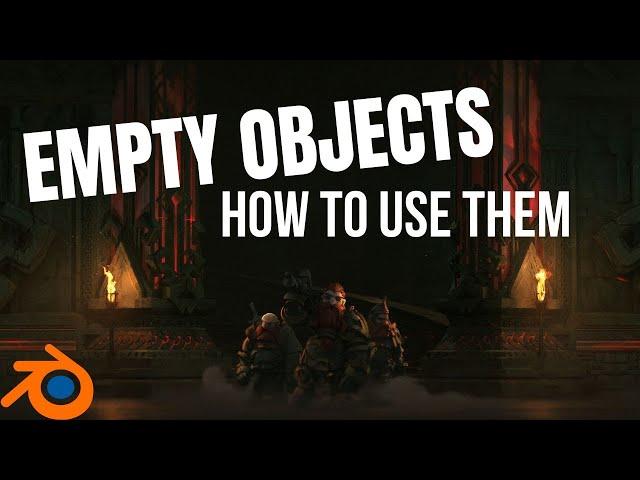 3 Ways To Use Empty Objects In Blender