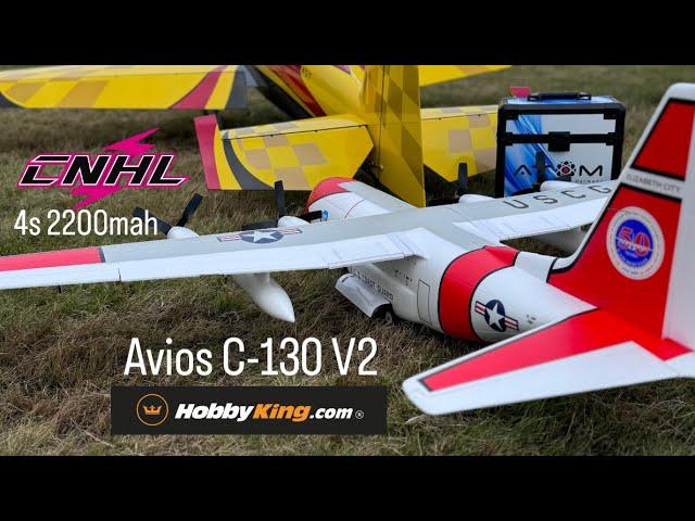 The New Hobbyking Avios C-130 V2 / Unboxing / Cargo plane / Powerbox Systems / ATOM / CNHL/