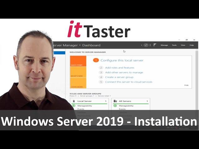 Microsoft Windows Server 2019 - Installation