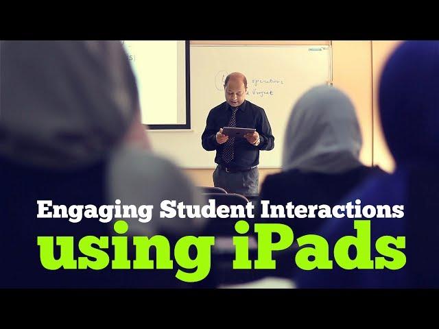 Engaging Student Interactions using iPads