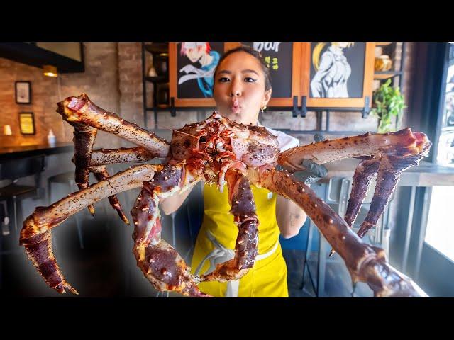 10 Pound King Crab turned into 3 Gourmet Meals by Chef Esther Choi!