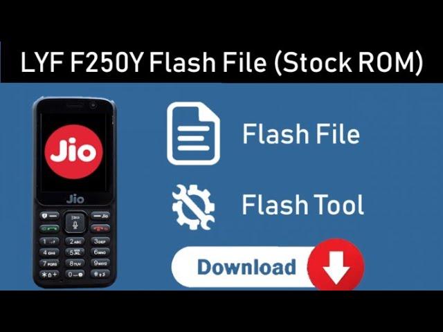 jio phone F250Y flashing and hang on jio logo solution