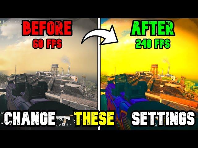 BEST PC Settings for Warzone 3 SEASON 4! (Optimize FPS & Visibility)