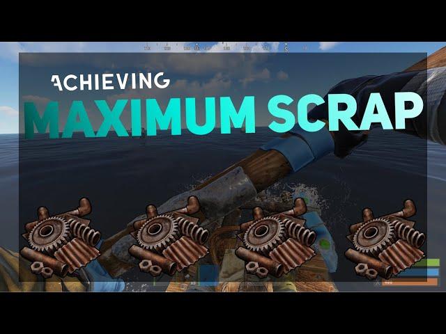 How to farm the MOST SCRAP | Rust