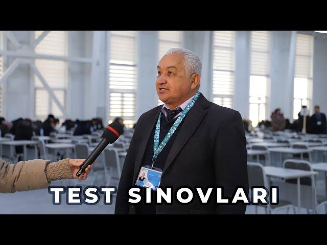 Vazir ustamasi uchun test sinovlari