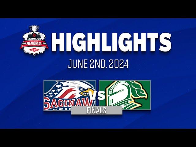 2024 Memorial Cup Finals Highlights: June 2 - Saginaw Spirit vs. London Knights