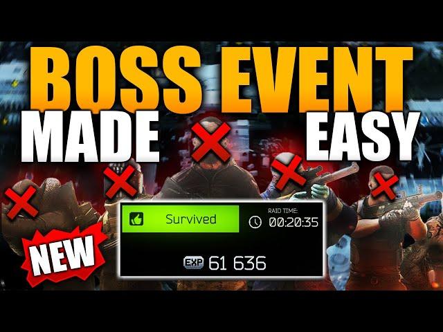 NEW BOSS EVENT FULL GUIDE!! ESCAPE FROM TARKOV RESERVE BOSSES