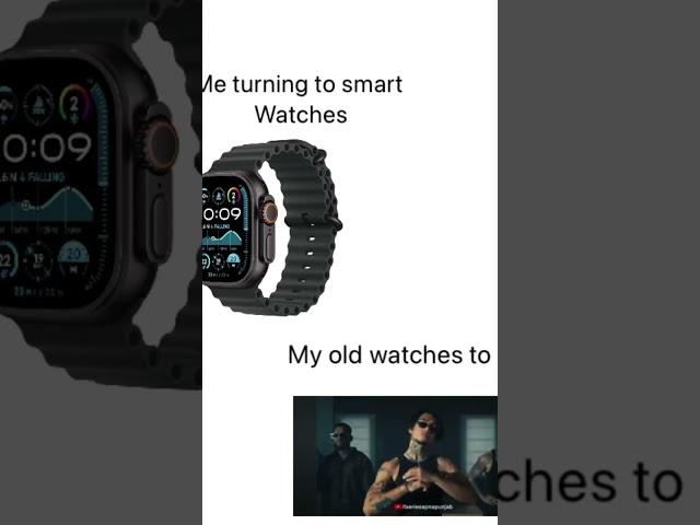 Me turning to smart watches a #watch #fastrackwatch #wearabletechnology #fastwatch #apple