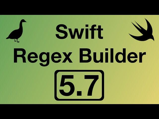 Swift 5.7 - NEW RegexBuilder Feature! // Swift Regex // WWDC22