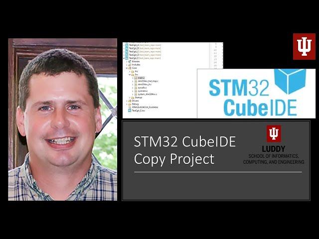 STM32 Cube IDE Copying Git Projects