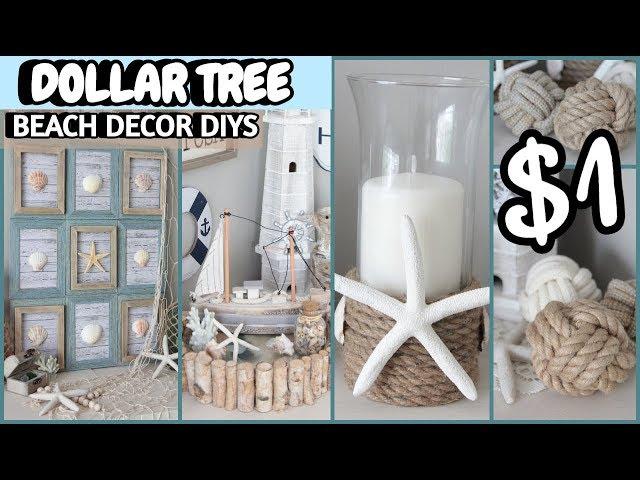 DOLLAR TREE BEACH DECOR DIYS 2019