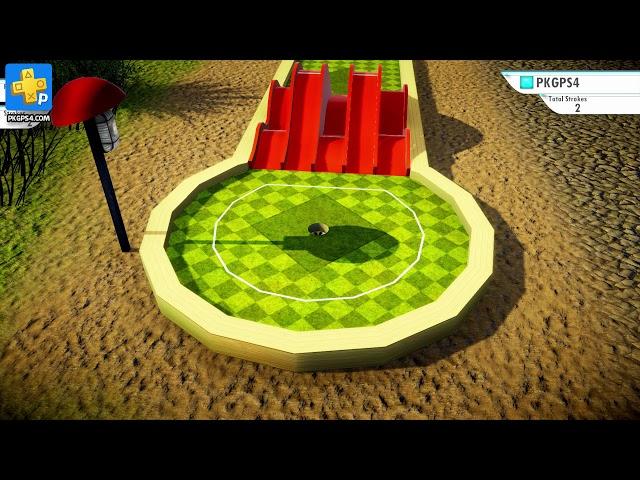 3D MiniGolf on PS4 Pro - Gameplay on #1859Gameplay