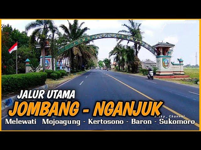 Rute Perjalanan JOMBANG - NGANJUK | via Jalur Utama Arah Madiun Ponorogo | Rizky Channel