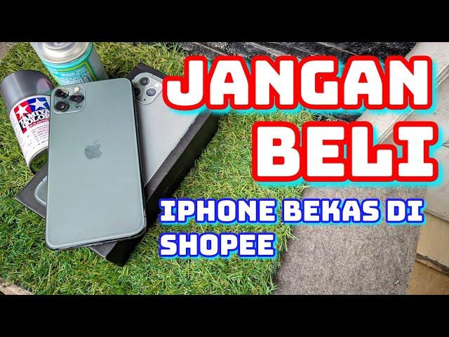 Iphone inter Bekas di Shopee BUSUK Semua ‼️Skip Jangan dibeli #vlog #gaming